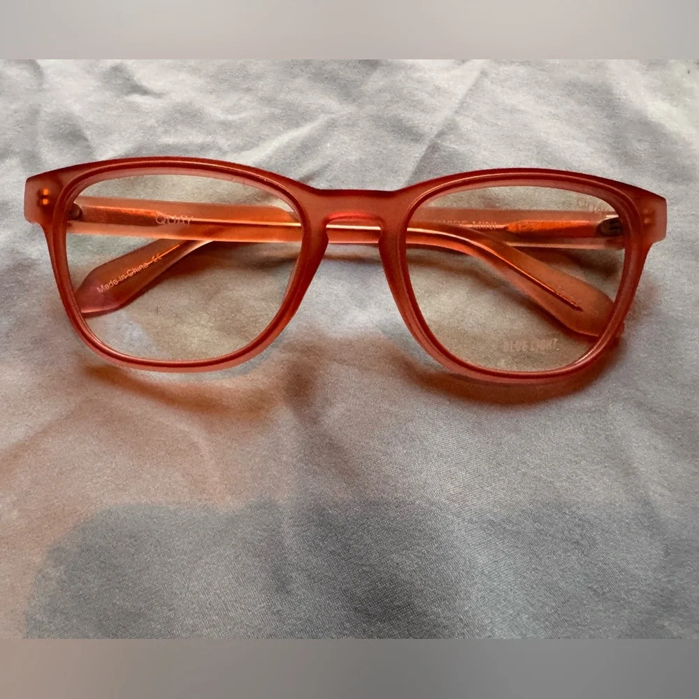 Quay Australia Pink Blue Light Reading Glasses